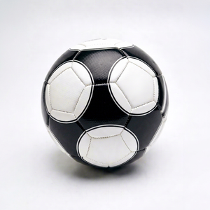 Balón de Fútbol de PVC Resistente y Ligero, para Interior/Exterior, con Diseño para Entrenamiento, Clubes, Sesiones de Entrenamiento Profesional, Soccer Max - Product Image 1