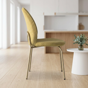 MONZA High Quality Ergonomic Portable <b>Dining</b> <b>Chair</b> with Metal Frame Modern European Style Home & Commercial Use - Product Image 2