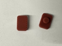 Coussin de fixation supérieur pour scelleuse de cordons Haotewei (en caoutchouc silicone) – Pièces de rechange pour modèles de machines de soudage de cellules solaires