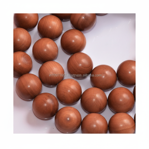 Cuentas de Madera de Sándalo Ecológicas Curativas, Santalum Album de Más de 50 Años, Talladas, Sueltas, con Fragancia Duradera, para Trabajo de Energía de Chakras - Product Image 1