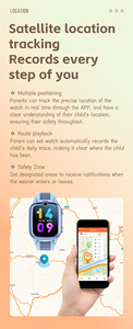 Valdus 2025 Simkaart 4G <span class=keywords><strong>Ipx7</strong></span> 700 Mah Telefoon Kids Waterdichte Smartwatch Wifi Lbs Gps Sos Voice Call Kids Smart Watch K59 - Product Image 5
