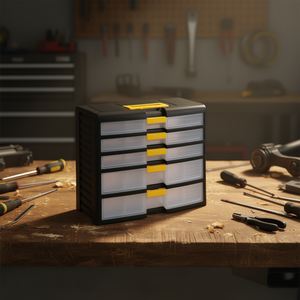 Ttake Top Cab Commode à tiroirs 39.1x29x33.4 Cm 36 compartiments Organisateur de rangement d'outils - Product Image 3