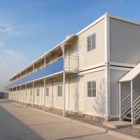 Maison modulaire préfabriquée de luxe à 3 étages en acier léger de 10, 20, 30 et 40 pieds – Description du produit