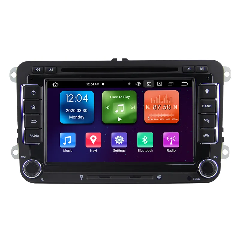 ขาย7นิ้ว RK PX5 Android 10.0เครื่องเล่นดีวีดีรถยนต์สำหรับ VW Golf Passat โปโล Bora Seat Skoda
