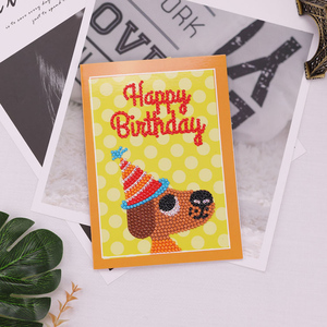 VANCY ARTS Wonderful Diy 5d Diamond Painting Tarjetas de felicitación Set Pintura para cumpleaños - Product Image 5