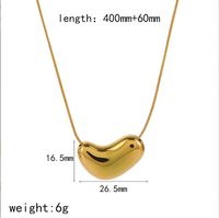 Collier en acier inoxydable incurvé géométrique pour femmes, avec un design haut de gamme et une simple chaîne dorée pour la clavicule
