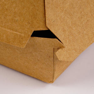 JIA SHI-Bols jetables en papier kraft à double paroi pour sushis, boîtes à emporter pour déjeuner, collation, salade, logo personnalisé - Product Image 3