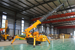 Grue araignée sur chenilles de très haute qualité, capacité de levage 1,5t, 2t, 3t, hauteur de levage 10m, avec bras articulé, durable - Product Image 3