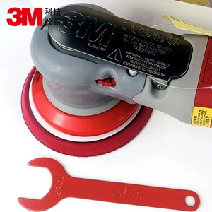 Máy chà nhám quỹ đạo ngẫu nhiên không chân không 3M 20325 dùng cho ô tô, máy chà nhám khí nén tròn dùng để đánh bóng - Product Image 3