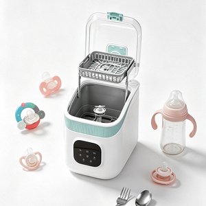 Ensemble de 6 biberons, lave-biberons électrique automatique, sécheuse et stérilisateur combinés avec capteur intelligent - Product Image 1