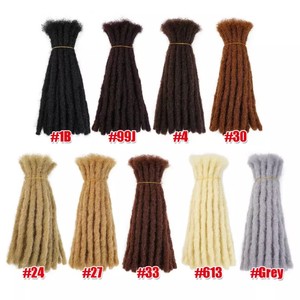 Peluca trenzada <span class=keywords><strong>para</strong></span> <span class=keywords><strong>hombres</strong></span> y mujeres, <span class=keywords><strong>extensiones</strong></span> <span class=keywords><strong>de</strong></span> cabello sintético <span class=keywords><strong>de</strong></span> 10 pulgadas, estilo Hip Hop Reggae - Product Image 4