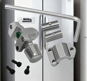 วาล์วฝังเข็มฟลูออไรด์สำหรับตู้เย็นทำจากซิงค์อัลลอยทนทาน - Product Image 3