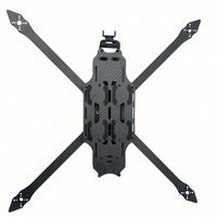 Kit de cadre de drone FPV en fibre de carbone de 7/10/13/15/18 pouces avec moteur sans balais pour quadricoptère de course longue portée de style libre RC