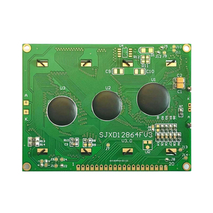 Bán Hot Chất lượng cao 12864f FSTN màu xám COB đồ họa <span class=keywords><strong>128x64</strong></span> <span class=keywords><strong>LCD</strong></span> <span class=keywords><strong>module</strong></span> 3.3V điện ST7920 ổ đĩa Trung Quốc đơn sắc đồ họa hiển thị - Product Image 3