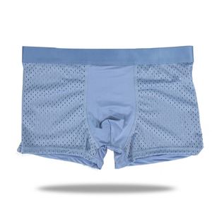Men's Cotton Comfortable Boxers (4 Pieces) <b>Gift</b> <b>Box</b> Breathable Medium Waist Sexy Youth <b>Large</b> Underwear - Product Image 4
