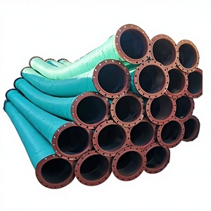 Tuyaux en caoutchouc flexibles haute température pour le dragage de l'eau et du sable, l'<span class=keywords><strong>aspiration</strong></span> de pompes à eau et le transport de béton, divers diamètres - Product Image 1
