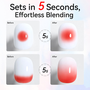 BORN PRETTY TPO-freier Klarer Blooming <span class=keywords><strong>Gel</strong></span> Nagellack mit individuellem Logo, ablösbarer UV/LED Aquarell-Nagelkunst-<span class=keywords><strong>Gel</strong></span> für Marmor-Effekt - Product Image 4