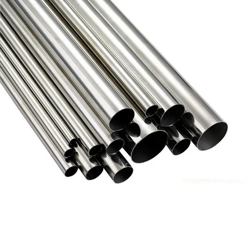 Fabrika 201 304 304l 316 316l 321 paslanmaz çelik kaynaklı ss boru dikişsiz paslanmaz çelik boru hafif sanayi için
