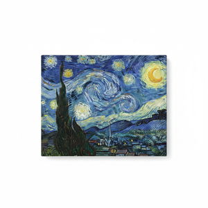 Printed Canvas Artwork: Van Gogh Starry Night Graphic Design,<b>WRAPPED</b> CANVAS - Product Image 2