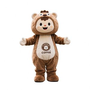 Costume de mascotte d'animal chien OEM Mascotte Factory en peluche super douce fait main pour adultes unisexe, costumes personnalisés pour les fêtes et Halloween - Product Image 2