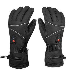 7.4V litio USB controllo della temperatura Logo personalizzato elettrico OEM produttore sport invernali riscaldati guanti da sci moto - Product Image 1