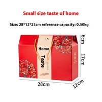 Boîte d'emballage cadeau Portable 2mm Dragon Boat Festival Zongzi Design neutre pour les boîtes en papier alimentaire braisé de fruits de mer de spécialité locale