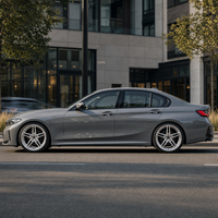 Jantes forgées sur mesure 18 19 20 pouces compatibles avec BMW Série 3 G20 5x120 Concave profond Argent satiné Certifié TUV JWL