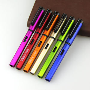 Werbeaktion Günstiger Kunststoff-Gelstift 0,5mm Blau Rote Tinte mit Individuellem Logo - Product Image 1