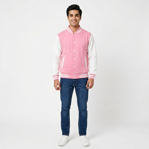 Veste respirante sur mesure avec logo de club, nom de l'équipe, nom et numéro du joueur pour hommes, veste de baseball universitaire pour hommes - Product Image 1