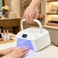Lampe à Ongles UV LED SNRQI L3 Grand Format, Prix Bas, Personnalisée, Mode Soin de la Peau, Double Affichage, Séchage Rapide, pour Manucure