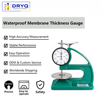 Jauge d'épaisseur de membrane imperméable DRYQ, haute précision 1%, protection IP55, testeur mécanique de revêtement en caoutchouc et asphalte, garantie 1 an
