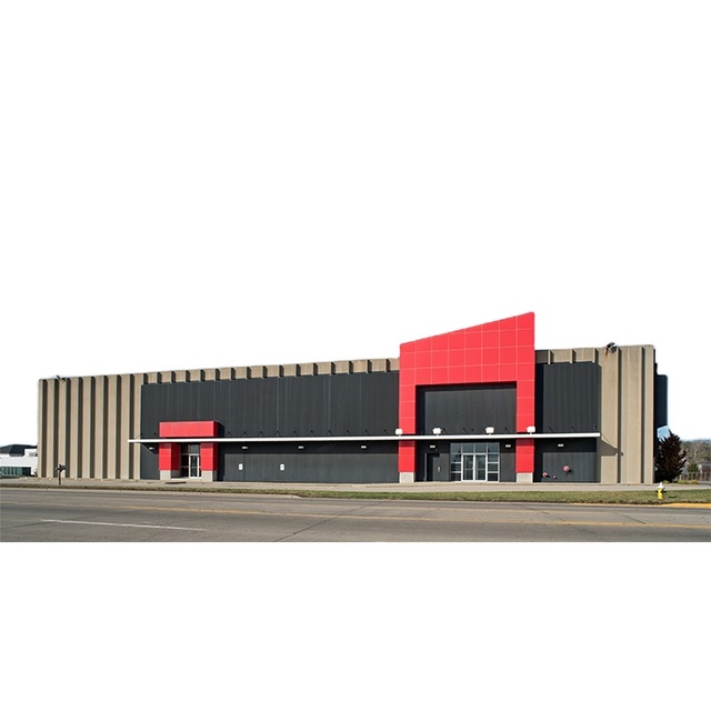 Easy Build Economic Modern Prefab Steel Factory Buildings Plant Drawing