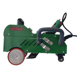 Máquina de Soldadura de Plástico por Aire Caliente Automática de Alta Eficiencia para Lonas de PVC con Superposición de 40 mm - Product Image 2
