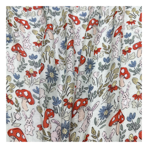 <span class=keywords><strong>Camicia</strong></span> in <span class=keywords><strong>Mussola</strong></span> <span class=keywords><strong>di</strong></span> Cotone Bambù 2x2 a Quadri con Stampa Digitale Design Cartone Animato Coniglio e Fungo, Traspirante ed Ecologica - Outlet <span class=keywords><strong>di</strong></span> Fabbrica - Product Image 6
