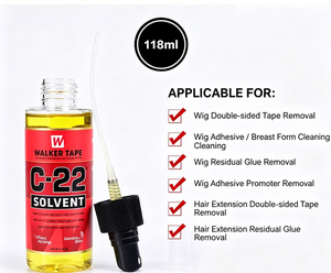 Vente en gros – <span class=keywords><strong>Spray</strong></span> dissolvant de solvant C-22 de 118 ml, facile à nettoyer, pour peaux sensibles, idéal pour la colle à la kératine et les bandes de perruque - Product Image 6