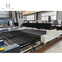 Máquina de Corte Láser Industrial 3060/3080, Láser de Fibra CNC Refrigerado por Agua, Alta Precisión, para Chapas de Acero Gruesas