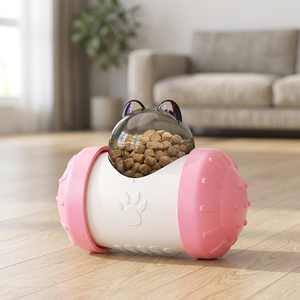Juguete de Alimentación para Mascotas con Diseño de Gato, Material ABS y Función de Dispensador de Premios - Product Image 2