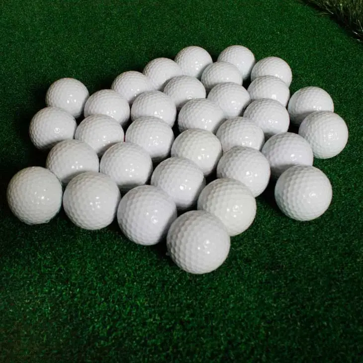 Golf Product 3 Layers High Quality Urethane Golf Ball Tournament Logo Branded Promotional Training Golf Ball