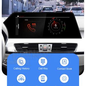 Autoradio 12,3 pouces pour BMW X1 F48 NBT EVO 2016-2018 Android 13 Écran tactile GPS Navigation Stéréo Lecteur multimédia - Product Image 4