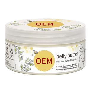 Crème <span class=keywords><strong>anti</strong></span>-vergetures au beurre de karité OEM personnalisée pour massages de <span class=keywords><strong>grossesse</strong></span> et usage corporel - Product Image 1