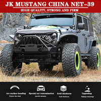 Vente en gros, accessoire de voiture Abs, Grille de pare-chocs avant noire pour Jeep w-rangler Jk 2007-2018