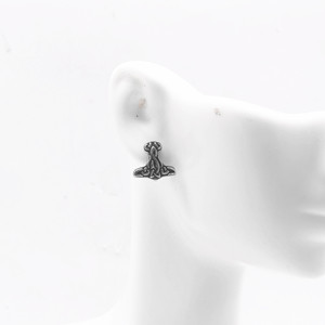 Pendientes yunnique de acero de titanio Thunder Hammer para hombres y mujeres, joyería de moda para fiestas - Product Image 3
