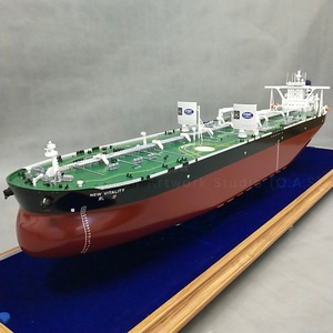 Modelo de Barco de Alta Calidad Hecho a Mano por la Fábrica O.A.S, Regalo Empresarial Personalizado, Modelo de Buque Tanque <span class=keywords><strong>VLCC</strong></span> de 145 cm - Product Image 1