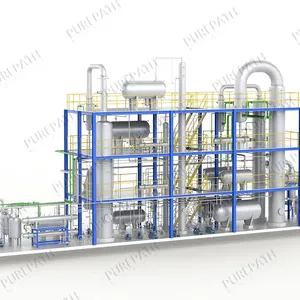 Machine de recyclage d'huile de base de viscosité différente machine de raffinage d'huile de lubrification utilisée