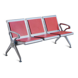Sillas de espera Bao Xian Row BX-T63P con estructura de acero y reposabrazos para áreas de espera de aeropuertos y hospitales - Product Image 3