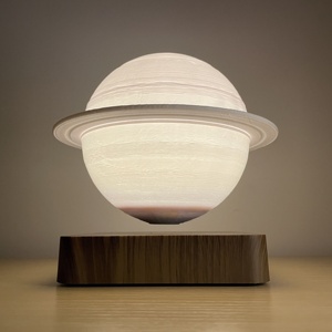 HCNT <span class=keywords><strong>precio</strong></span> de fábrica impresión 3D regalo personalizado levitación magnética luz nocturna de Saturno - Product Image 2