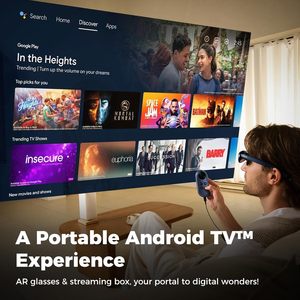 Station <span class=keywords><strong>Rokid</strong></span>, appareil TV Android portable, boîte de streaming multimédia Chromecast, télécommande, meilleur compagnon pour <span class=keywords><strong>Rokid</strong></span> Max - Product Image 3