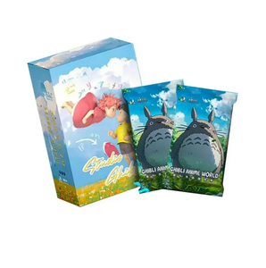 Venta al por mayor Japón Anime Miyazaki Hayao Colección Tarjeta Rare Fairy Tale <span class=keywords><strong>Dragon</strong></span> Cat <span class=keywords><strong>Studio</strong></span> Ghiblis Trading Playing Cards Juguetes para niños - Product Image 5