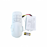 Interruptor Segmentado Inteligente Digital RF KAIYI, de un Solo Circuito, 220V 10A, Control Inalámbrico a Batería para Iluminación