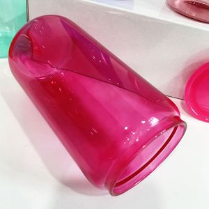 Verres en forme de canette de 16 oz en verre transparent coloré, vierges pour sublimation, incassables, pour la vente en gros - Product Image 5